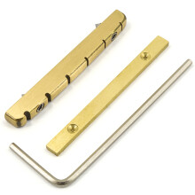 Height Adjustable Guitar Nut 6 String Guitar Brass Bridge Nut Height Bells Nut