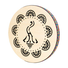 Tambourine for Drumsticks 10 Inch Drum Percussion Instrument Musical Instrument