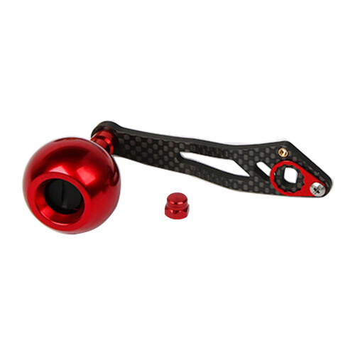 Fishing Reel Handle Power Handle Baitcasting Grip Attachments Replacement Part Red