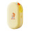 Beach Travel Storage Bag with Structured Shell Form for Poolside Packing Yellow Color 1