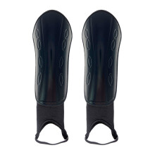 2Pcs Adjust able Soccer Leg Protective Guard Gear Football Sports Mini Shin Pad Black M