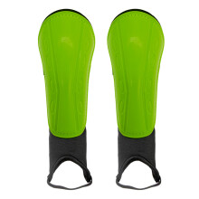 2Pcs Adjust able Soccer Leg Protective Guard Gear Football Sports Mini Shin Pad Green S