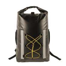 Water Proof Dry Bag Backpack 30L with Mesh Side Pocket Adjustable Strap Dry Bag Black