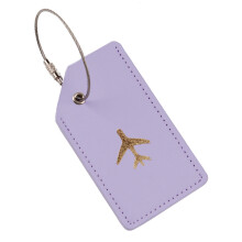 Suitcase Tages Travel Luggage Tages Handbag Tages Luggage Tages for Women Man Purple