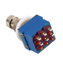 5Pcs Guitar Effect Pedal 3PDT Footswitch 9 Pin Box Stomps Effect Pedal FootSwitch