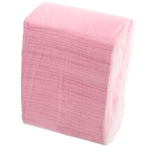 125pcs Disposable Beauty Napkins Convenient and Travel Nail Tips Art Table Mat Pink