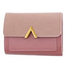 Stylish Ladies Fashion Female Money Bag Short Wallet Coin Purse Card Organizer Hot Pink