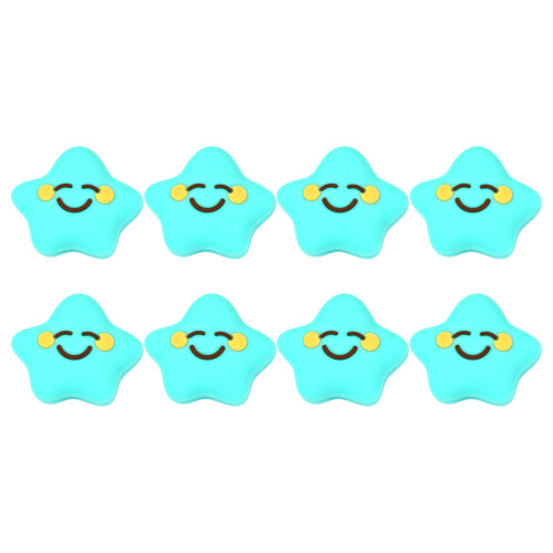 Tennis String Gear Dampener, Star Face Accessory for Light Carry Use Light green