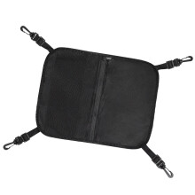Deck Bag Board Meshes Storage Bag with Zippers and Four Corner Clip for Lake