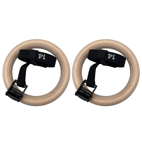 Adjustable Gymnastic Rings With Strap For Strength Training And Homes Workout 28 thick A