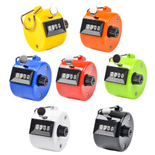 Hand Mechanical Counter Clickers Pitch Counter Coaches Handheld Tally 7 color plastic