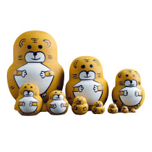Traditional Russian Nesting Dolls Handmade Matryoshka for Collectors 10Layers