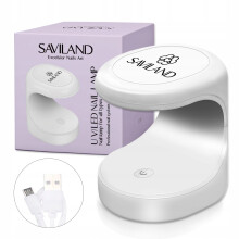 SAVILAND mini lampa UV LED 16W do paznokci żelowych