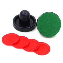 Air Hockey Pusher and Air Hockey Pucks Replacements for Game Tables Great Goal Navy blue
