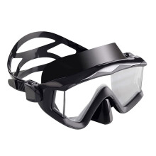 Scubas Snorkels Mask Goggles for Scubas Diving, Snorkeling, Freediving, Swimming Black