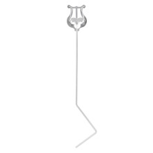 Tuba Marchings Lyre Music Sheet Clip Holder Metal Plating Music Sheet Clip Silver