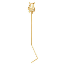 Tuba Marchings Lyre Music Sheet Clip Holder Tuba Marchings Lyre Clamp On Stand Gold