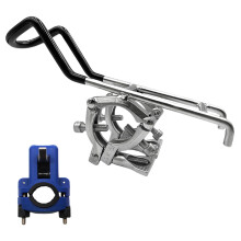 Stainless Steel Fishing Rod Holder Fishing Rod Boats Clamp Fishing Rod Holder Blue