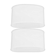 1 Pair Shin Guard Straps Practical Ankle Guard Shin Pad Holder White Medium size diameter