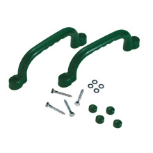 Plastic Playhouses Grab Handle Bars Climb Play Playrooms Ladder Handle Dark green