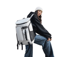 Women Laptop Backpack Man Large Capacity Backpack Student School Backpack White