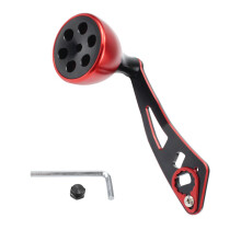 Fishing Reels Power Handle Single Knob Grip Baitcasting Reels Power Handle Red 35mm
