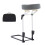 Foldable Massage Head Rest Adjustable Height Bed Massages Head Holder Headrest Gray 1