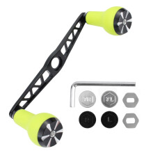 Aluminum Alloys Fishing Reel Handle Baitcasting Fishing Reel Knob Replacements Green