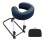 Adjustable Height Bed Massages Head Holder Headrest Face Cradle With Storage Bag Gray blue 1