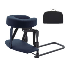 Home Massage Head Rest With Metal Frame And Detachable Accessories Gray blue