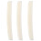 6 String Guitar Nut Saddles Cattle Bone Pre-Slotted Top Nut Curved Bottom 3 1