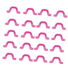 20 Piece Pre-Cut Shoulder Neck Muscle Tape Breathable For Exercise Protections Rose red