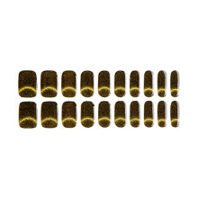 French UV Gel Nail Stickers Full Nail Wraps Ornament with Filing Stick Nail File NC240324