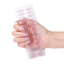 Gels Nails Stickers Cured Gels Nails Strips Nails Polish Strips Gels Nails Wraps BSA0114