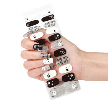 Cured Nails Polish Stickers Gels Nails Stickers Bronzing Nails Polish Wraps BSA0107