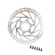 Steel Bike Brake Disc with Cutout Design for Cycle Maintenance 160MM