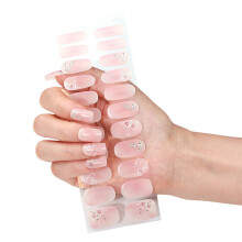 Bronzing Gels Nails Strips Nails Polish Stickers Cured Nails Polish Wraps BSA0122