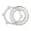 Disc Brake Mount Change Component for Center Lock Systems and Cycle Care Silver 1