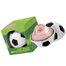 Soccer Ball Flower Lip Balm with Smooth Balm Feel for Desk Drawer Carry Color2