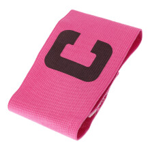 Adjustable Elastic Captain Armband Football Player Captain ArmBands Enduring Pink