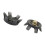 2pack Golf Shoes Spikes Cleat Metal Thread Screw Studs Replacement Light weight Black 1