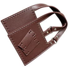 Top Carry Grip PU Bag Panel Set for DIY Sewing and Bag Repair Accessory Brown