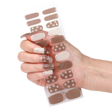 Nails Polish Strips Gels Nails Stickers Nails Wraps Cured Gels Nails Strips BSA0125