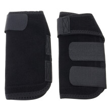 Horse Leg Protector Wrap Horse Protective and Training Black front leg two  small