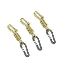 Bottle Holder Clip Cord for Outdoor Travel and Daily Carry Use Khaki