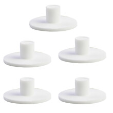 5Pcs Hollows Training Driving Range Tees Stable Ball Holder Golf Accessorys White
