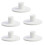 5Pcs Hollows Training Driving Range Tees Stable Ball Holder Golf Accessorys White 1