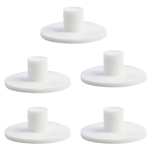 5Pcs Hollows Training Driving Range Tees Stable Ball Holder Golf Accessorys White