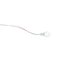 Small LED Ceiling Lights Model Set of 10 for Dollhouse Layout Beacons Warm White 150 scale