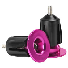 Premium Bike Handlebar End Plugs In Silver Black Gray For Enhanced Safety 2